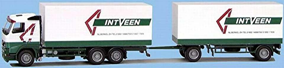 Volvo Fh 12 Camion Rimorchio Intveen Berkel Nl 1:87 AWM 53209 - Immagine 1 di 1