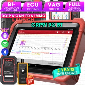 2025 LAUNCH X431 CRP919X BT PRO Bidirectional Car Diagnostic Scanner Key Coding - Picture 1 of 59