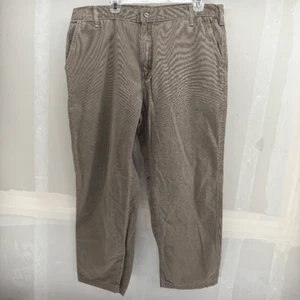 Carhartt B175 MUS Pants Mens 40x30 Pants Dungaree Mushroom Brown 2006 Utility - Picture 1 of 8
