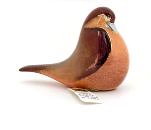 Porcelain Lustreware Dove Hand Painted by WA artist Heather Tailor - Picture 1 of 10