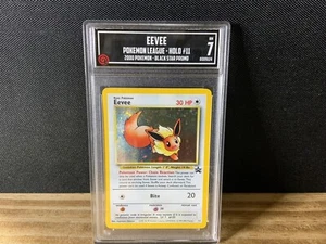 Pokemon Promo 2000 #11 Eevee Pokemon League Holo TCCG 7 NM non PSA - Foto 1 di 2