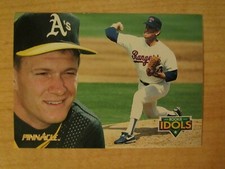 1992 Pinnacle Baseball Rookie Idols Todd Van Poppel / Nolan Ryan #12 of 18