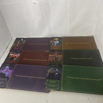 Disney Villainous Game 6 VILLAIN GUIDES Ursula Maleficent For Replacement - Image 1 of 3