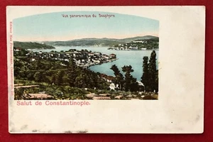 AK CONSTANTINOPLE Türkei um 1900 Blick zum Bosporus    ( 94320 - Bild 1 von 2
