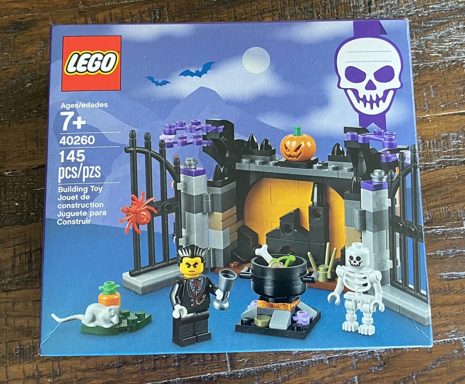 LEGO 40260 Halloween Haunt Limited 2017 Retirado Esqueleto Vampiro Nuevo Sellado Foto 1 de 4