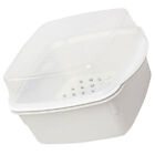 1PC Microwave Vegetable Steamer Box Double Layer Steamer Kitchen Steaming Case
