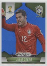 2014 Panini Prizm World Cup Blue Prizms 138/199 Julio Cesar #104 Rookie RC