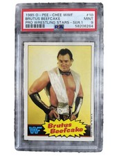 1985 O-Pee-Chee WWF Brutus Beefcake PSA 9