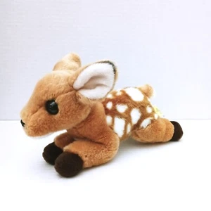 Miyoni Tots By Aurora Baby Deer Stuffed Plush Fawn Fuzzy Soft 2016 - Picture 1 of 6