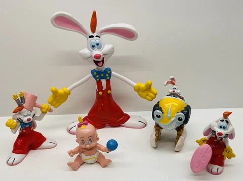 Who Framed Roger Rabbit? 1987 Disney/Amblin Applause 5 Figurines￼ Cover