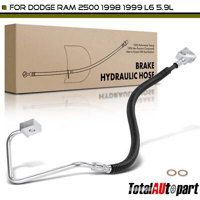Manguera hidráulica de freno para Dodge Ram 2500 1998-1999 L6 5,9 L V8 5,9 L centro trasero Foto 1 de 4