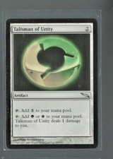 Magic the Gatherine MtG Talisman of Unity Mirrodin NM