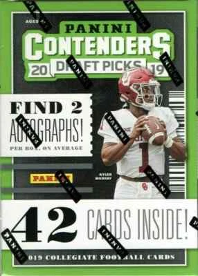 2019 Contenders Draft Picks Football  - Pick your Card -Complete Your Set! - Image 1 of 3