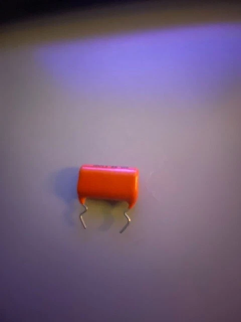 Лот 5 .68uF 680nF 250v HQ пленка крышка Philips оранжевый падение - Изображение 1 из 1