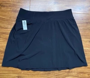 NWT Aritzia TnaMOVE Black Serve Micro Skort Tennis Skirt Pickleball Size Large - Picture 1 of 11