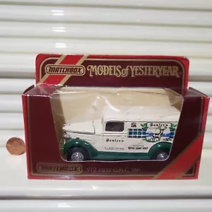 Matchbox 1989 Modelli del passato Y12E 1937 HEADLITE LUNGHI GMC VAN BAXTER - Foto 1 di 5