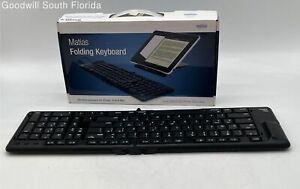 Matias FK304 Black Wireless Lightweight Portable Folding Keyboard Not Tested
