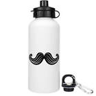 'Fancy Mustache' Reusable Water Bottles (WT016289)