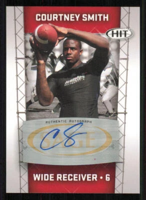 2011 SAGE HIT AUTO #36 Courtney Smith - Image 1 of 2