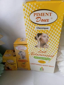 Classique Pigment Doux Body Milk+ 1 Pi ment Doux Serum+ 1 Face Cream - (Set of 3