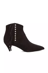 Yves Saint Laurent Katze 50 Nieten Fransenstiefeletten Stiefeletten $ 130 35 5 - Bild 1 von 9