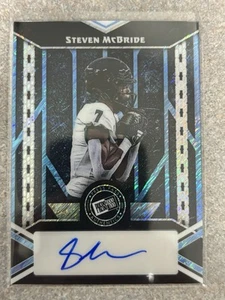 2024 Leaf Collective Press Pass Black Shimmer Auto Steven McBride /20 - Picture 1 of 2
