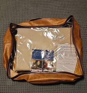 1950s Roos Bros Pendleton Robe-in-Bag Stadium Robe Cushion and Bag Only - Bild 1 von 8