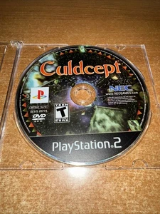 Disco Culdcept Solo Playstation 2 Etiqueta Negra Probado Funcionando PS2 - Imagen 1 de 2