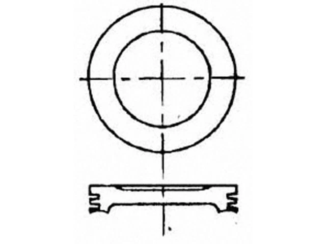 Pistón para 442 98 Custom Cruiser Cutlass Salon Supreme Tiara Delmont 88 DN26S1 Foto 1 de 1