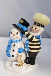 Kurt S. Adler Hershey's Chocolate Happy Snowman Figure & Tag. 1998 - Picture 1 of 7