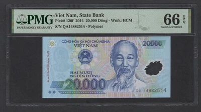 Viet Nam 20000 Dong 2014 P120f Uncirculated Grade 66 - Image 1 of 2