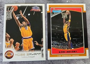 2002-03 Topps Bowman Signature Kobe Bryant #SE-KB & 99-00 FLEER Focus #62 A - Picture 1 of 2