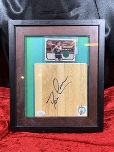 Dave Cowens Autographed Court Floor JSA Certified - Picture 1 of 4