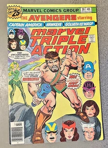 The Avengers Starring in Marvel Triple Action - #30  *C073 - Picture 1 of 1