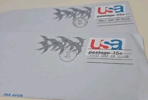 US postal stationery Group 2 15CENT AIRLETTER FDC - Picture 1 of 1