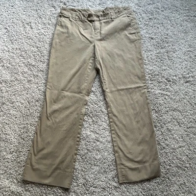 Banana Republic Pants Womens 14 Khaki Ryan Fit Straight Stretch - Image 1 of 4