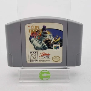 Clay Fighter 63 1/3 (Nintendo 64 N64, 1997) - Picture 1 of 4