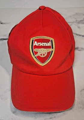 Arsenal FC Hat Cap Red Gunners Strap Back Premiere League Soccer Footbal Futbol - Image 1 of 3