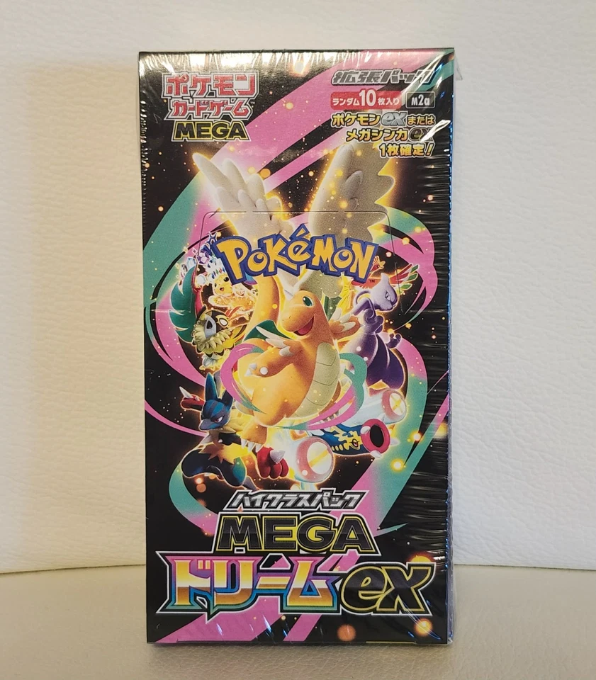 (AUS) Pokemon TCG MEGA Dream Japanese Booster Box - IN HAND, SEALED - image 1 of 1
