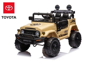 Elektro Kinderauto TOYOTA FJ mit Lizenz Allrad 4x 25W 12V 4.5Ah