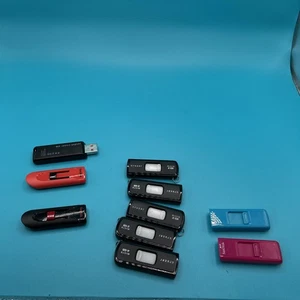 lecteur flash lot 10 2gb 16gb 8gb sandisk - Photo 1/6