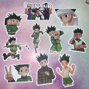 10 Gon Hunter X Hunter HXH Stickers Anime Manga Cute Kawaii - Picture 1 of 3