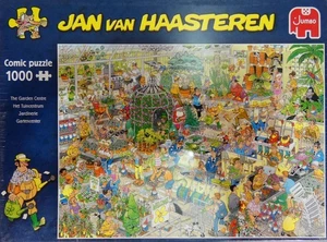 Jumbo 1000 Piece Jigsaw Puzzle - Jan van Haasteren The Garden Centre - New - Picture 1 of 6