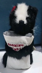 Boyds Bears Razz Bearies I. B. Snoozin Stinktier Morgen stinkt Kissen mit Etikett 7 Zoll - Bild 1 von 10