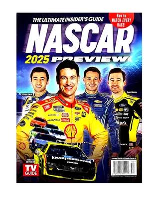 Nascar Magazine-Ultimate Insiders Guide-2025 Preview-Brand New-Never Read! Foto 1 de 4
