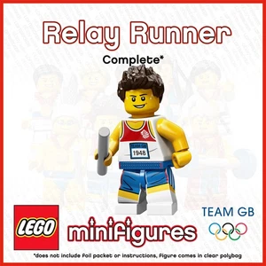 GENUINE LEGO Collectable Minifigures Series Team GB Relay Runner coltgb-3 8909 - Picture 1 of 5