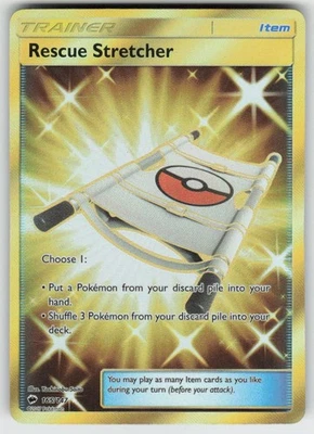 Rescue Stretcher (Secret) Secret Rare SM - Burning Shadows 165/147 NM - Image 1 of 2