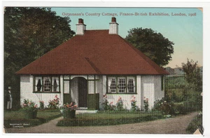 Oetzmann's Country Cottage Franco British Exhibition London UK 1908 Postkarte - Bild 1 von 1