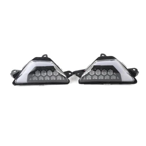 Front LED Turn Signal Lights Indicator Fit KAWASAKI NINJA ZX6R 400 300 650 250 - Bild 1 von 11
