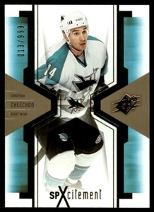 2006-07 SPx SPxcitement Jonathan Cheechoo 013/999 San Jose Sharks #X83 - Picture 1 of 2